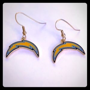 Chargers Football Earrings